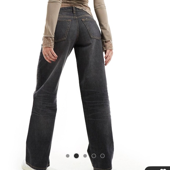 WEEKDAY ample low loose jeans - Picture 2 of 2